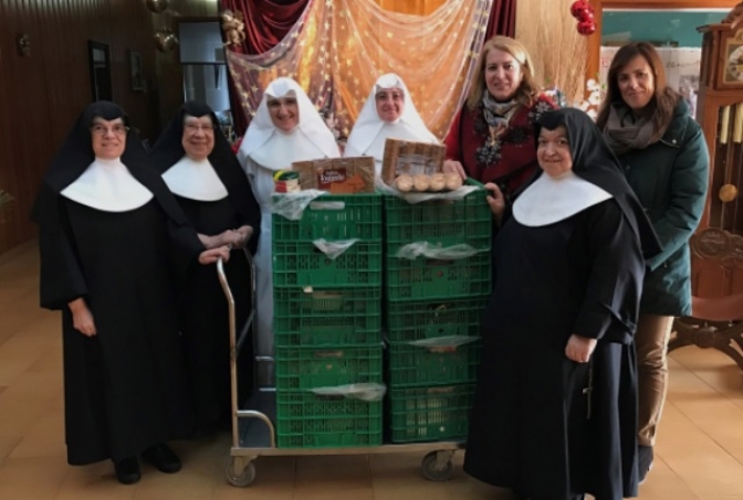El PP del Ayuntamiento de Albacete dona alimentos al Cotolengo y el asilo de San Antón