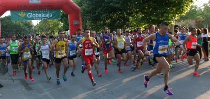 Nuria García Valiente y Pablo García, ganadores del Cross Antonio Amorós de Caudete