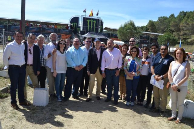 Marín alaba el 'éxito' del Campeonato Mundial de Motocross celebrado en Talavera, 'epicentro mundial del motor”