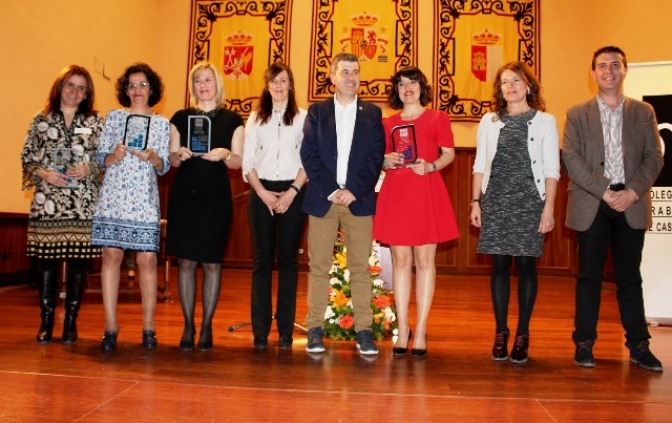 Entrega de premios del Trabajo Social de Castilla-La Mancha, en el acto celebrado en el Centro Cultural La Asunción de Albacete