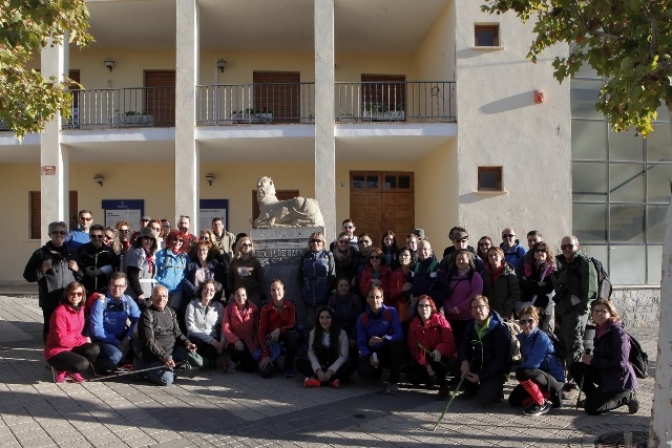 Las rutas de senderismo de la Diputación de Albacete tuvieron paso por Valdeganga y Balazote