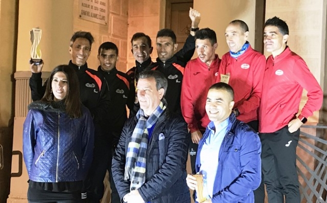 El Club de Atletismo Albacete-Diputación, subcampeón de España de media maratón