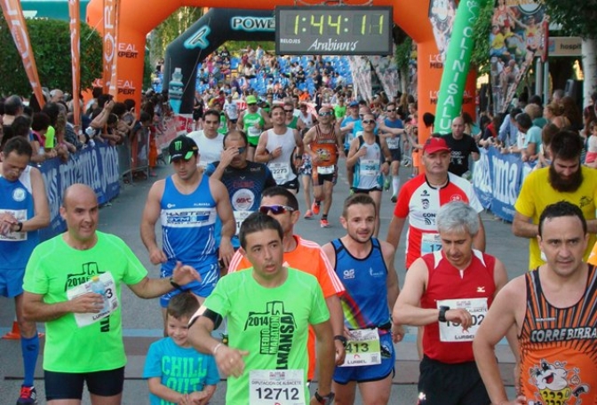 La XVIII Media Maratón de Almansa acogerá a más de tres mil atletas el próximo sábado
