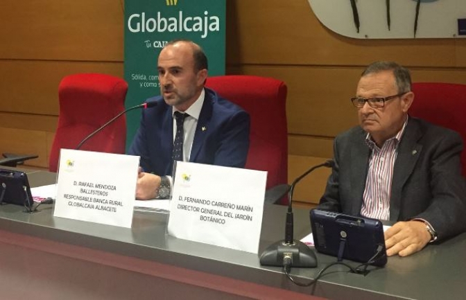 Globalcaja también estuvo presente en la jornada divulgativa del cultivo del azafrán en Albacete