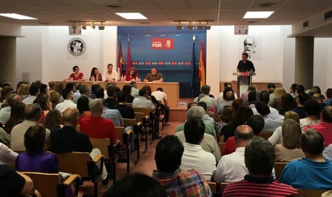 González Ramos encabezará la delegación de Albacete, elegida por unanimidad, al congreso nacional del PSOE