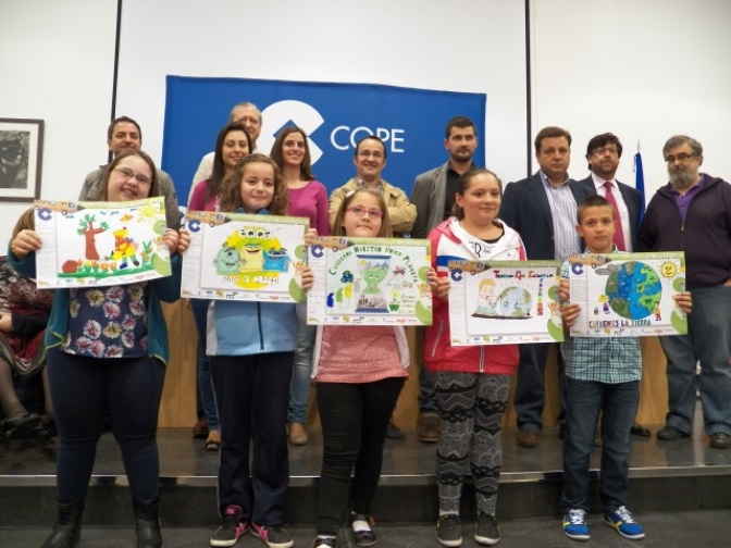 Celia Irene García fue la ganadora del XX Concurso de Dibujo Ecológico de Cadena COPE