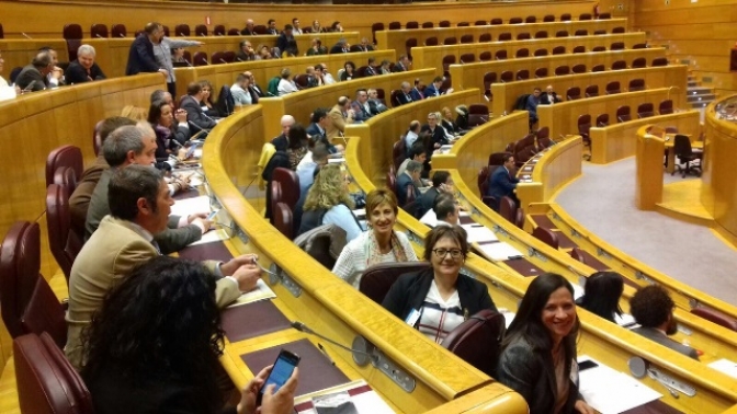 La Diputación de Albacete, presente en el Senado en la jornada de los pueblos más bonitos de España