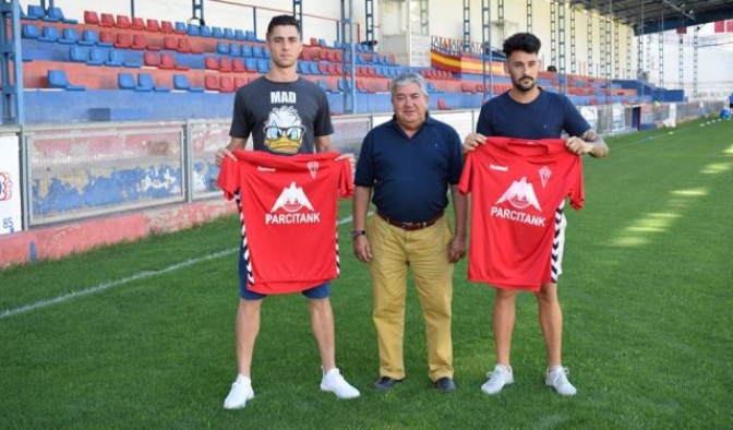 El CP Villarrobledo presenta a sus nuevos jugadores Juanma Acevedo, Aitor Asensio y Fran Minaya