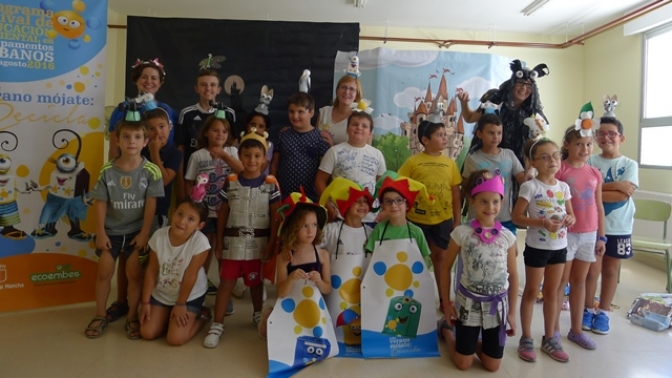 5.500 niños aprenden la importancia del reciclado de residuos en los campamentos y escuelas de verano de Castilla-La Mancha