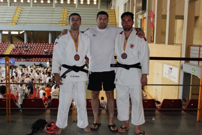 El Fujiyama de Albacete logró dos medallas de bronce en el Campeonato de España de veteranos