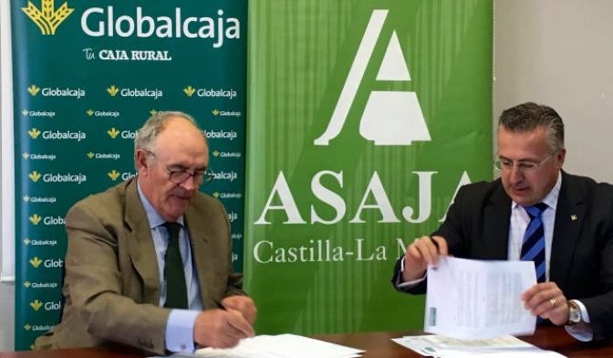 Globalcaja y Asaja firman un acuerdo para dinamizar el sector agrario de Castilla-La Mancha