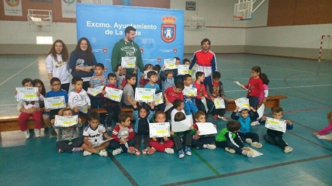 En 2014 este programa deportivo ‘Primer Toque’ dirigido a los más pequeños cumplió su octava edición en La Roda