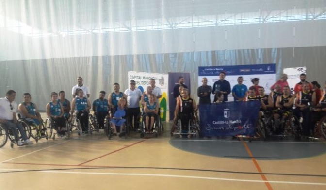 El BSR Amiab Albacete se impuso al Puertollano (70-25) en el Campeonato Regional de baloncesto en silla de ruedas