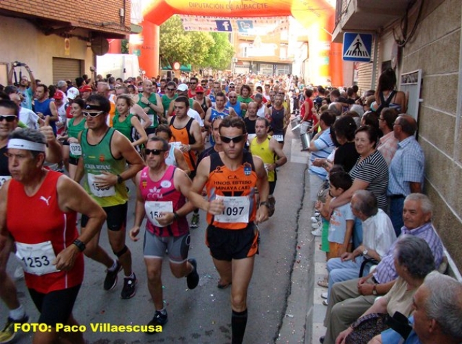 Se celebra la edición XXI de la tradicional carrera de las Tres leguas de Villamalea