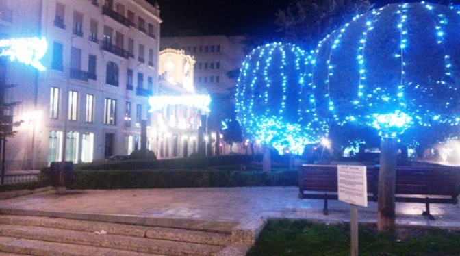 Albacete ya tiene sus luces de Navidad encendidas