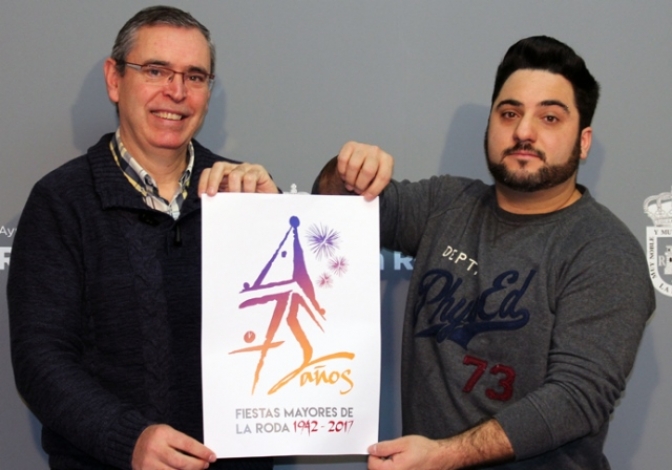 La Roda lucirá en el 75 aniversario de sus fiestas mayores un logo realizado por Marco Antonio Bautista