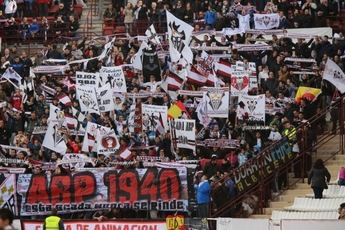 La afición del Alba disfrutó de la victoria de su equipo ante La Hoya