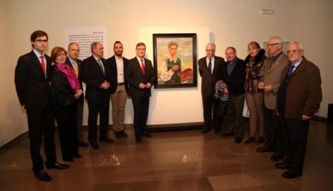 Inaugurada la exposición sobre Benjamín Palencia, 'icono del arte y pintor universal de Albacete'