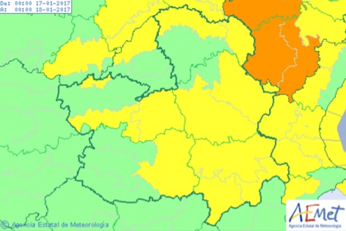 El frío polar llega para quedarse a Albacete y toda Castilla-La Mancha con temperaturas de entre 4 y 9 grados bajo cero