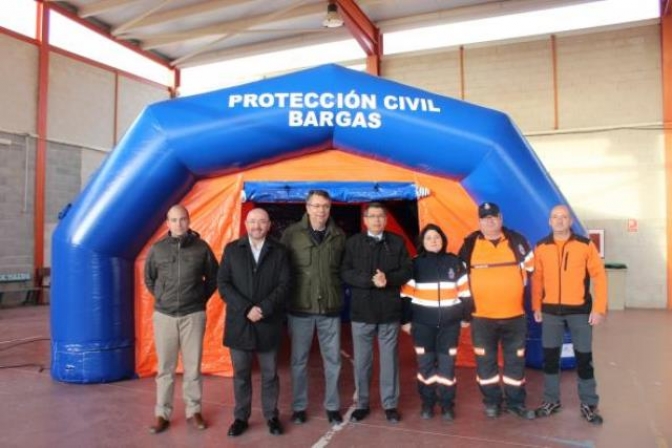Distribuidas 16 tiendas de campaña para primeros auxilios entre los voluntarios de Protección Civil de Castilla-La Mancha