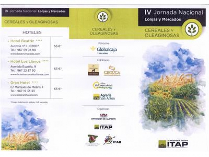 Albacete acoge las Jornadas de Lonjas Sectoriales Nacionales de Cereales y Ovino el próximo