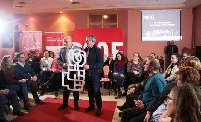 Ruiz Santos ha recorrido casi 7.000 kilómetros y visitado 52 agrupaciones, en su carrera por dirigir el PSOE de Albacete