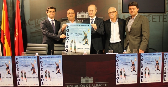 El Pabellón del Parque de Albacete será el escenario del primer título de la temporada en la división de honor del voleibol masculino