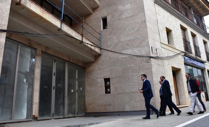 El Gobierno regional colaborará con el Ayuntamiento de Tarazona de la Mancha para finalizar las obras del nuevo consistorio