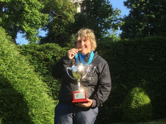 La tiradora almanseña Beatriz Laparra logra su primer campeonato de Europa de Recorrido de Caza