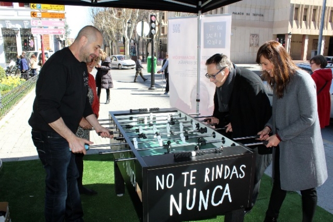‘Goles contra el paro’ una iniciativa solidaria de la Fundación Once en Albacete