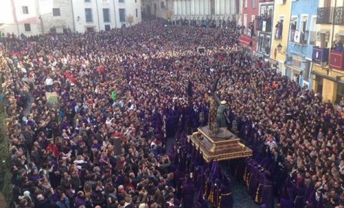 Sin incidencias en la procesión de 'Las Turbas' celebrada en Cuenca