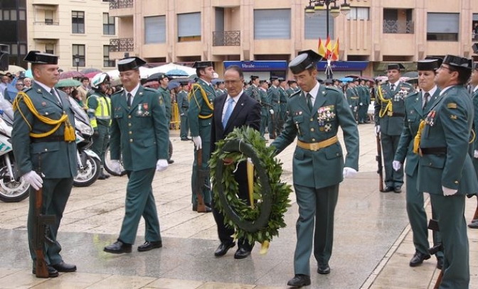 La Guardia Civil es protagonista en Albacete en el día de su Patrona
