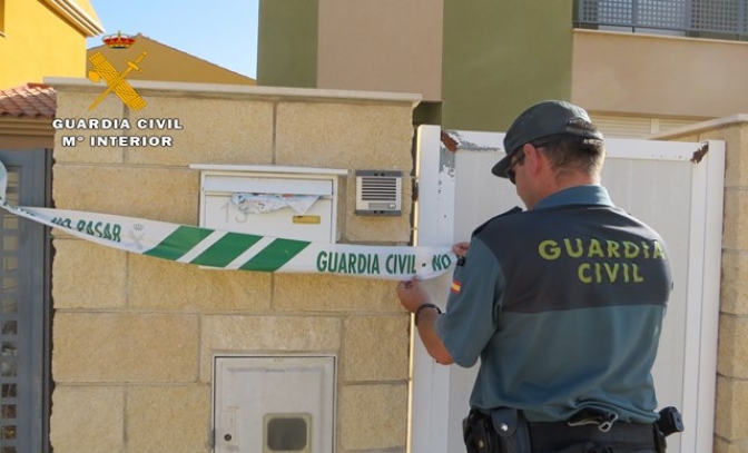 La Guardia Civil detiene a cinco personas por robos con fuerza en 37 viviendas deshabitadas en La Felipa (Albacete)