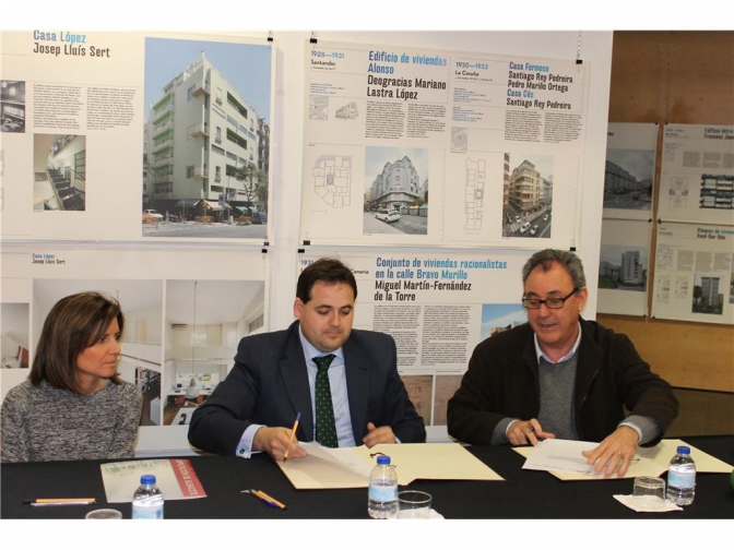 Convenio de la Diputación de Albacete con el Colegio de Arquitectos