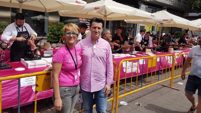 Pedro Soriano respalda una vez más la labor solidaria de ACEPAIN en Albacete