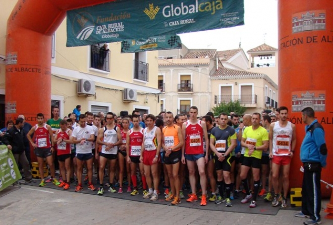 Francisco Lázaro y Lourdes González vencieron en la II Carrera Popular de Liétor