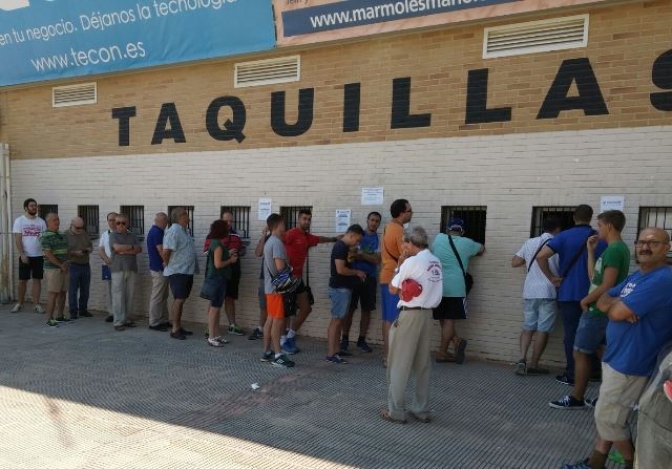 Agotadas las entradas de las zonas de ‘gol’ para el Albacete-Valencia del domingo