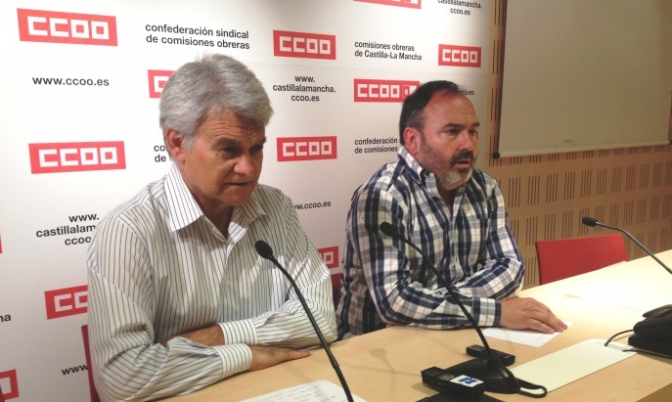 Gil (CCOO) y Pedrosa (UGT) no acudirán al acto del Día C-LM 'por primera vez en la historia' porque se manifestarán en Toledo