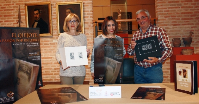 Este viernes se inaugura en La Roda la exposición  “El Quijote, la pasión por un libro”