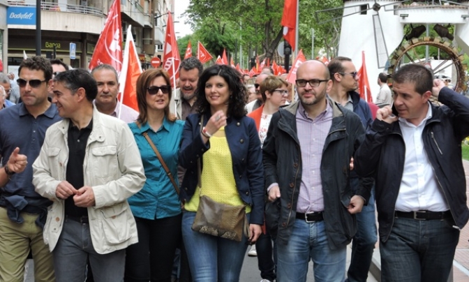 El PSOE de Albacete denuncia una Legislatura de precariedad en el empleo y pide “unidad” en la defensa de los derechos de los trabajadores