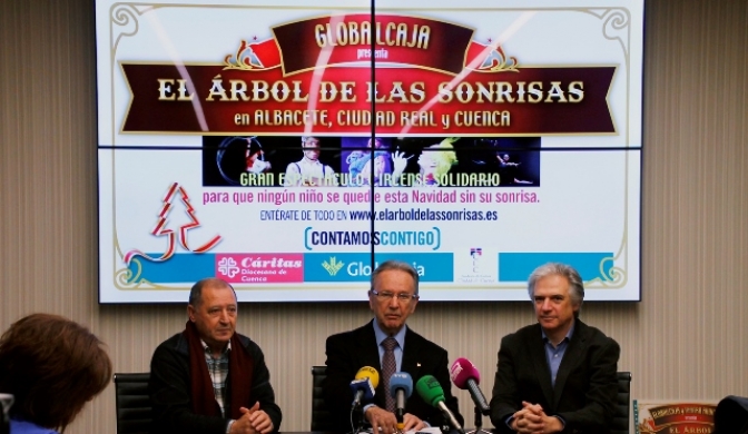Globalcaja presenta su cara más solidaria con la iniciativa ‘El árbol de las sonrisas’ para los más favorecidos de Castilla-La Mancha
