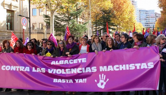 Unidad y compromiso de la sociedad de Albacete ante la violencia de género