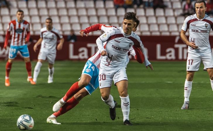 Tropezón del Albacete Balompié en el Carlos Belmonte ante un Lugo mucho más efectivo (0-1)