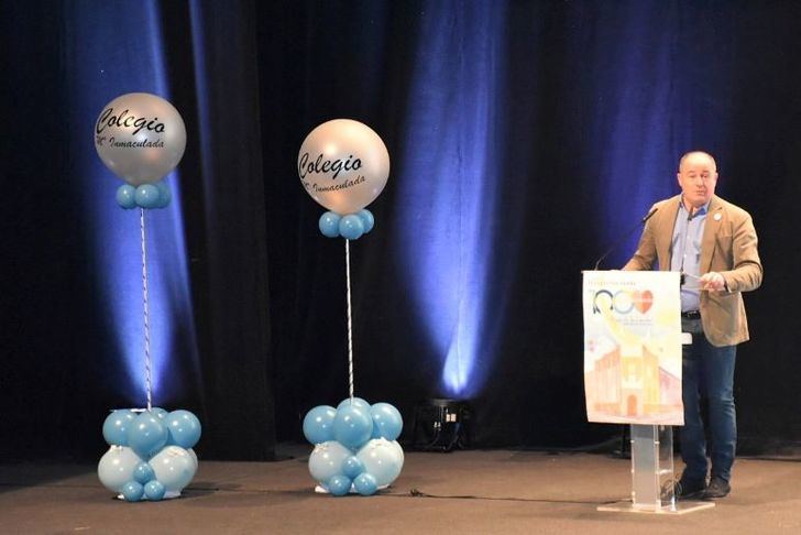 Emilio Sáez participa en el centenario del Colegio María Inmaculada en Albacete