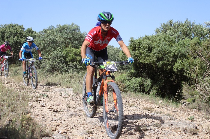 Sebastián Gómez y Alfonsi Villar, los más rápidos de la carrera de BTT de Higueruela