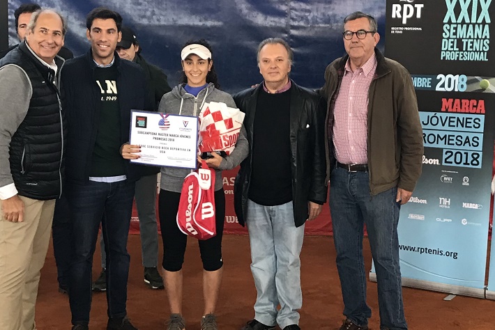 La rodense Blanca Cortijo subcampeona del Masters Circuito Marca