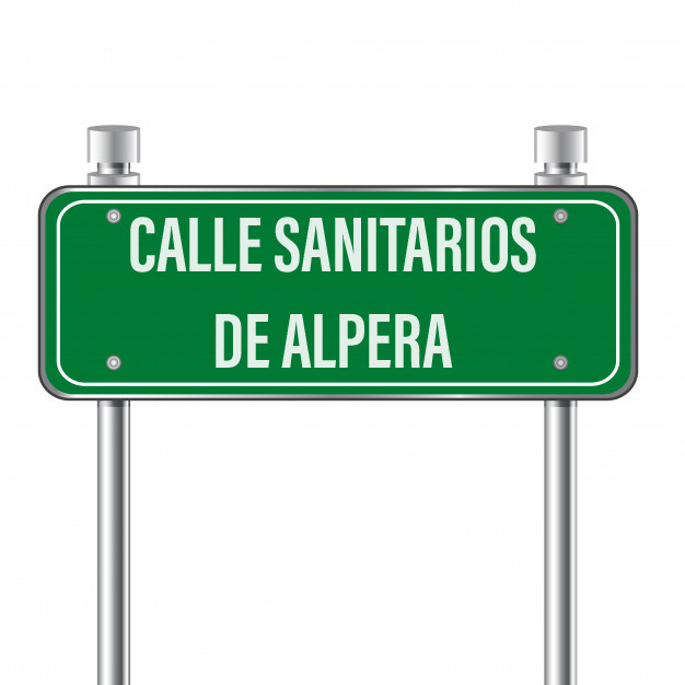 Alpera (Albacete) dedica una calle a los sanitarios por su lucha contra la coronavirus