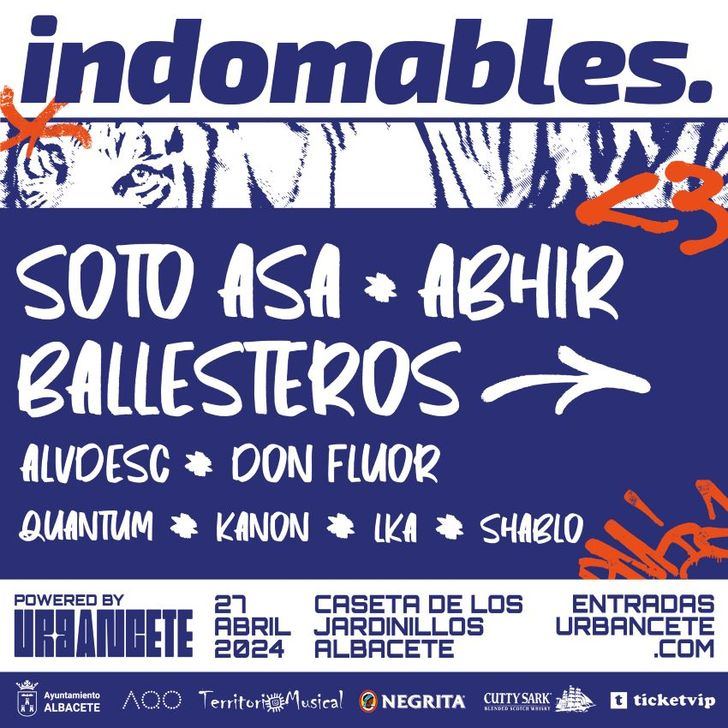 La música urbana llega a la Primavera Cultural de Albacete con el ‘Festival Indomables’