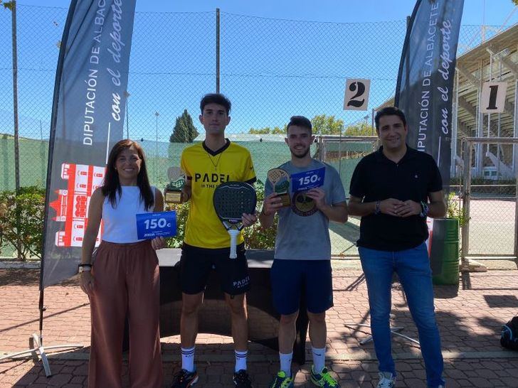 José Luis Rodríguez y Manuel Ángel Del Hoyo, campeones del Máster Final de Pádel en Albacete
 