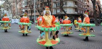 El 'Carrusel' de Pincho de la Feria gana el concurso de disfraces 2020 del Carnaval de Albacete